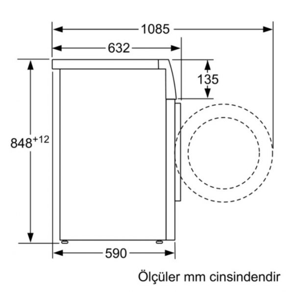 Siemens WM14XE50TR Çamaşır Makinesi