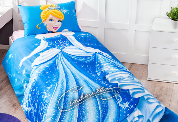 Özdilek Princess Cindirella-Rapunzel Disney Lisanslı 160x220 cm
