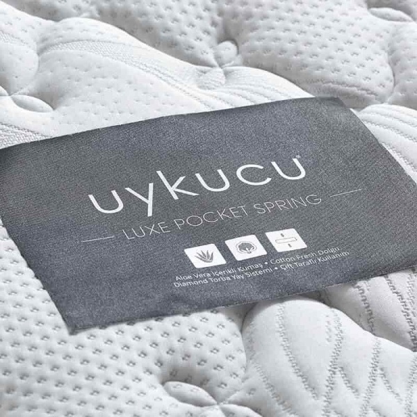 Yatsan Uykucu Luxe Pocket Spring 90x190 cm Yaylı Yatak