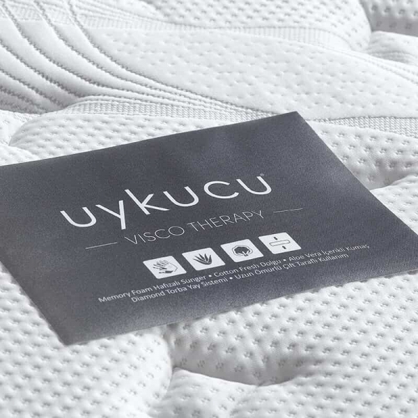 Yatsan Uykucu Visco Therapy 150x200 cm Visco + Yaylı Yatak