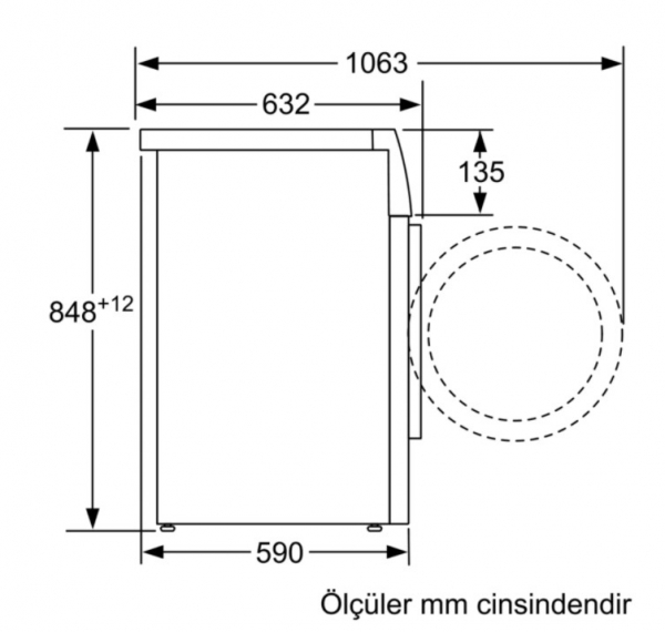 Bosch WAU24T91TR Çamaşır Makinesi