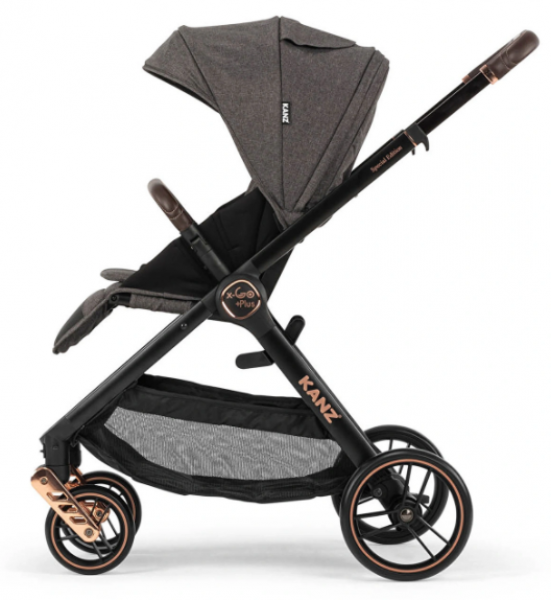Kanz X-GO Plus Rose Gold Şase Travel Sistem Bebek Arabası