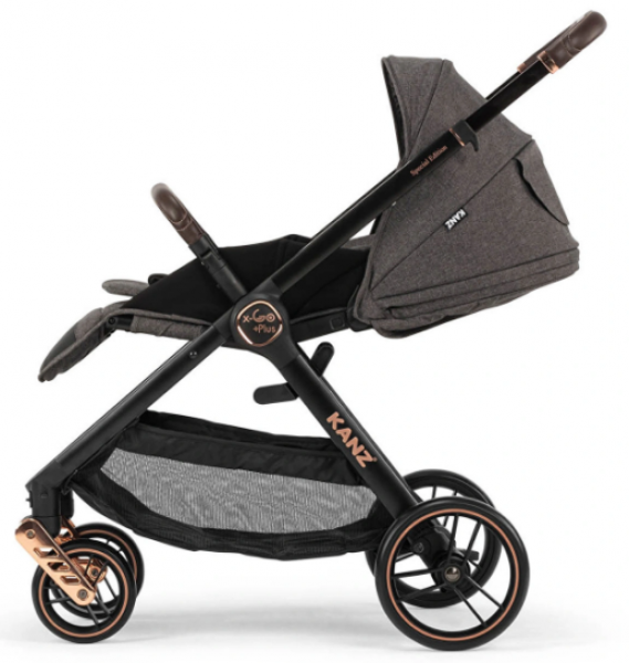 Kanz X-GO Plus Rose Gold Şase Travel Sistem Bebek Arabası