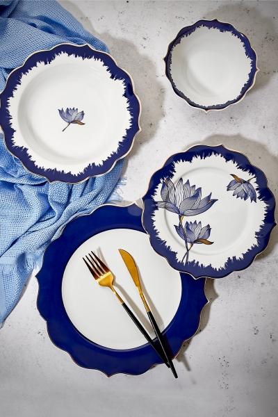 Paçi Bone China P/POR-101321 24 Parça Yemek Takımı