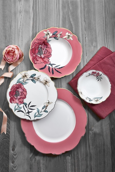 Paçi Bone China P/POR-101283 24 Parça Yemek Takımı
