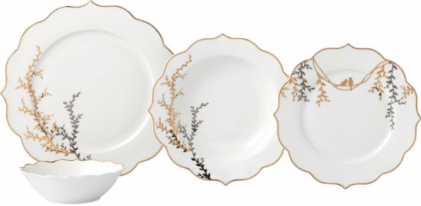 Paçi Bone China P/POR-101358 24 Parça Yemek Takımı