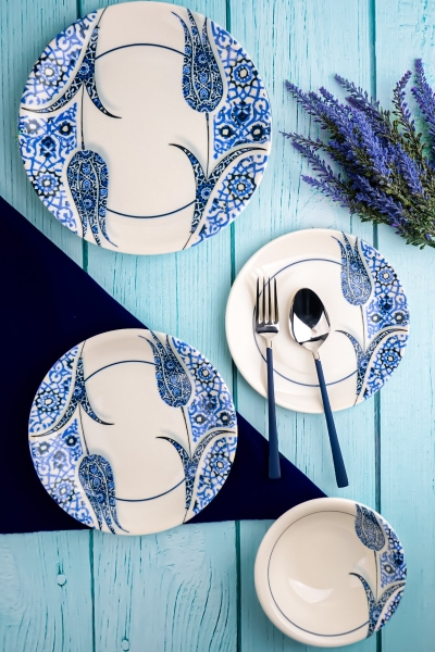 Paçi Porselen P/POR-101353 24 Parça Yemek Takımı
