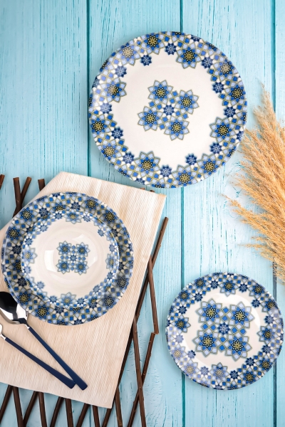 Paçi Porselen P/POR-101348 24 Parça Yemek Takımı