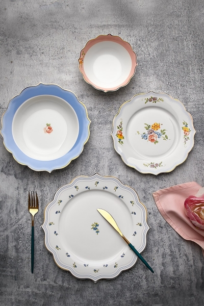 Paçi Bone China P/POR-101322 24 Parça Yemek Takımı