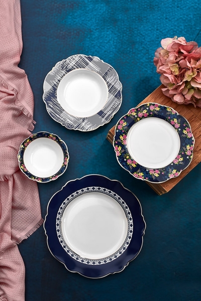 Paçi Bone China P/POR-101205 24 Parça Yemek Takımı