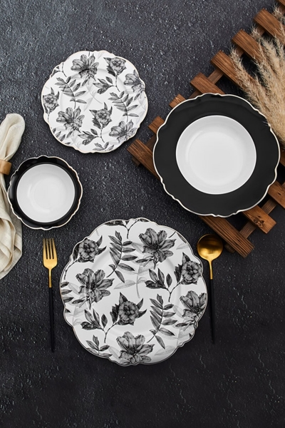 Paçi Bone China P/POR-101201 24 Parça Yemek Takımı