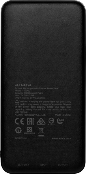 Adata T10000 10000 mAh Powerbank