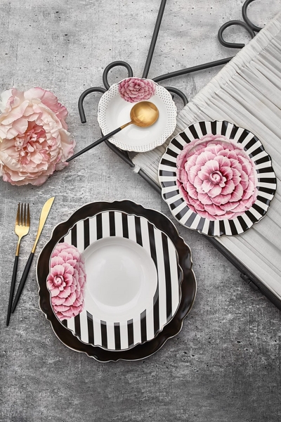 Paçi Bone China P/POR-101282 24 Parça Yemek Takımı