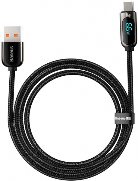 Baseus Display Fast Charging USB to Type-C 66W Şarj Kablosu