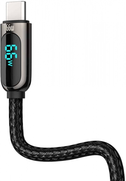Baseus Display Fast Charging USB to Type-C 66W Şarj Kablosu