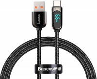 Baseus Display Fast Charging USB to Type-C 66W resim