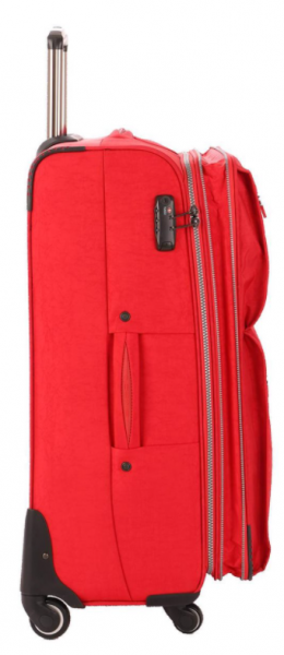 MCS MÇS V111 Lüx Kumaş Büyük Boy Valiz