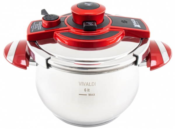 Vivaldi Tombo Düdüklü Tencere (6 Litre)