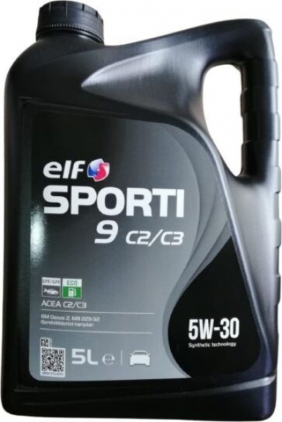 Elf Sporti 9 C2/C3 5W-30 Motor Yağı (5 litre)