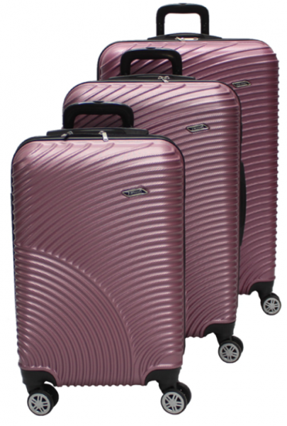 Case Club Unisex ABS 3'lü Valiz Seti