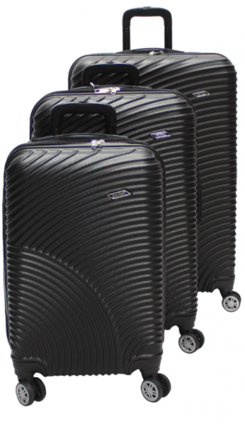 Case Club Unisex ABS 3'lü Valiz Seti