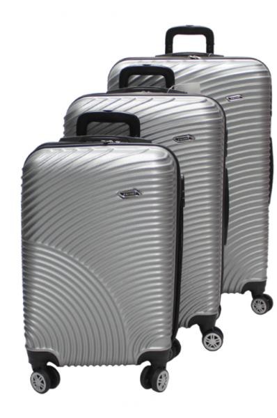 Case Club Unisex ABS 3'lü Valiz Seti