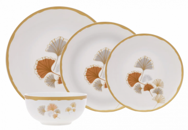 Karaca Gingko 18 Parça Yemek Takımı