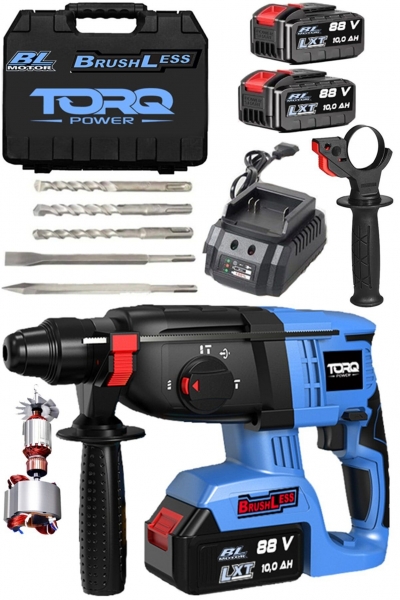 Torq Power Brushless 88 V 10 Ah Akülü Kırıcı