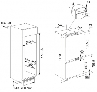 Franke FCB 320 NF NE F Buzdolabı