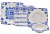 Emsan Ethnic Blue 24 Parça Yemek Takımı