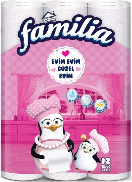 Familia Güzel Evim Kağıt Havlu 12 Rulo
