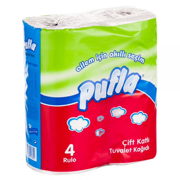 Pufla Kağıt Havlu 4 Rulo (4 Rulo)