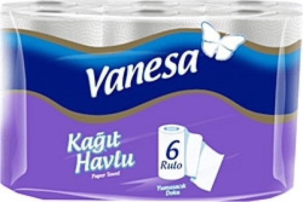 Vanesa Kağıt Havlu 6 Rulo