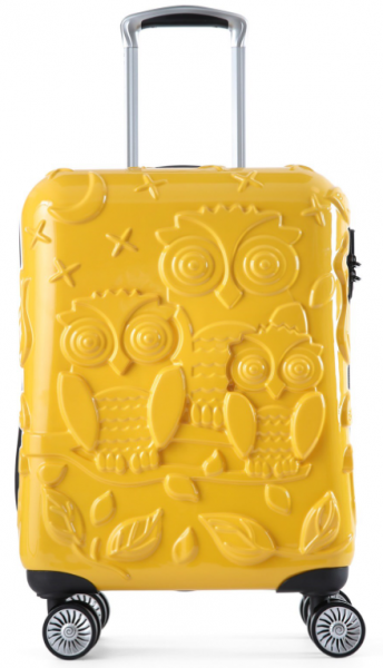 ÇÇS 5216 Owl ABS Orta Boy Valiz