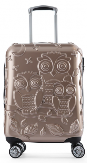 ÇÇS 5216 Owl ABS Orta Boy Valiz