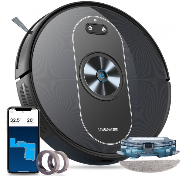 Deenkee D40 Robot Süpürge+Mop