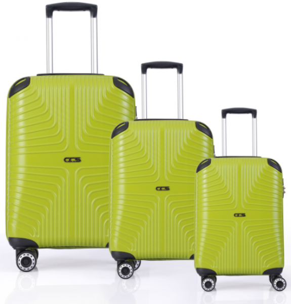 ÇÇS 5192 ABS 3'lü Valiz Seti
