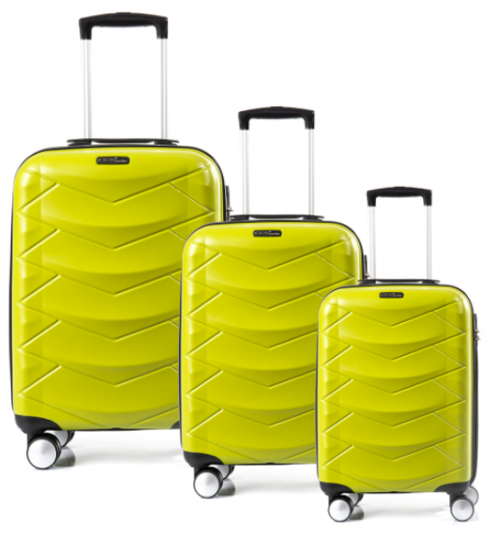 ÇÇS 5187 ABS 3'lü Valiz Seti