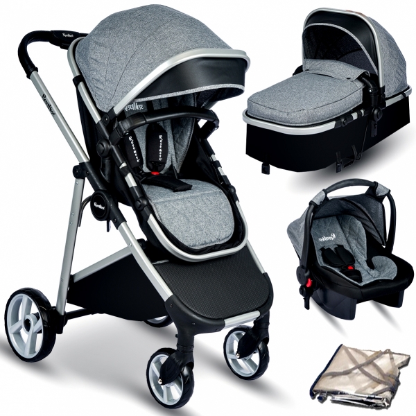 Rose Mose 605 8 in 1 Travel Sistem Bebek Arabası