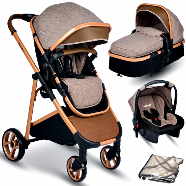 Rose Mose 605 8 in 1 Travel Sistem Bebek Arabası