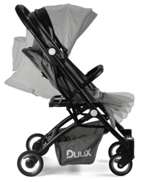 Duux Derby Cabin Siyah Şase Bebek Arabası