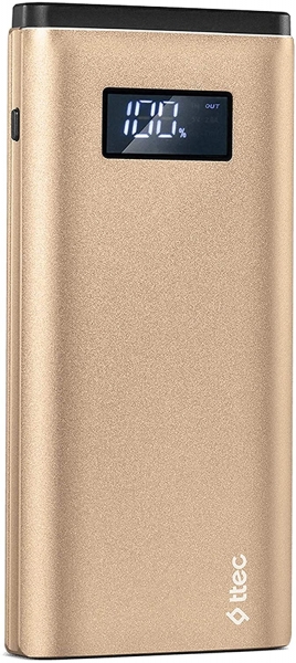 ttec AlumiSlim 10000 mAh Powerbank