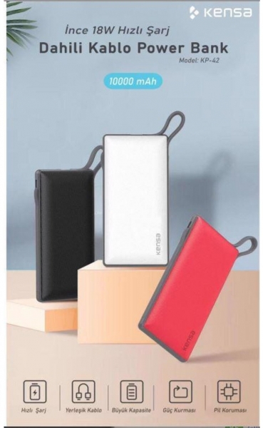 Kensa KP-42 10000 mAh Powerbank