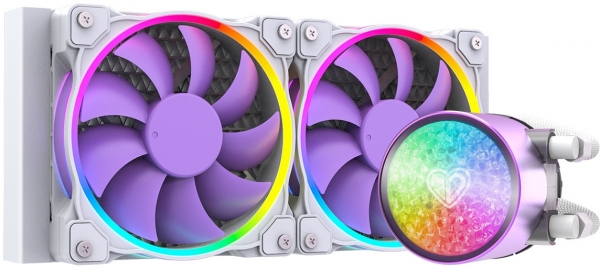 ID-Cooling Pinkflow 240 Diamond Purple İşlemci Soğutucu
