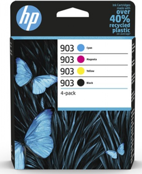 HP 903 Kartuş (Siyah / Sarı / Mavi / Kırmızı)