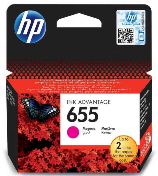 HP 655 Kartuş (Kırmızı)