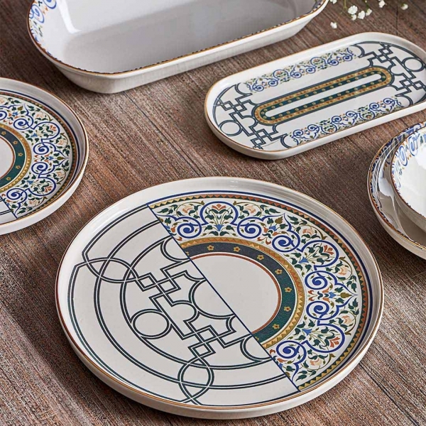 Neva Mentol Jülide N3164 27 Parça Yemek Takımı