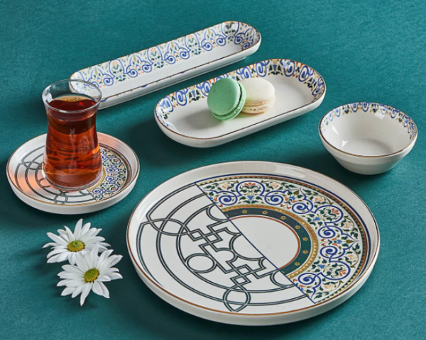 Neva Mentol Jülide N3164 26 Parça Kahvaltı Takımı