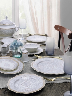 Pierre Cardin Nerissa 60 Parça Yemek Takımı