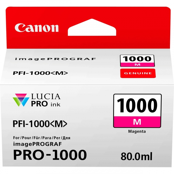 Canon PFI-1000M Kartuş (Kırmızı)
